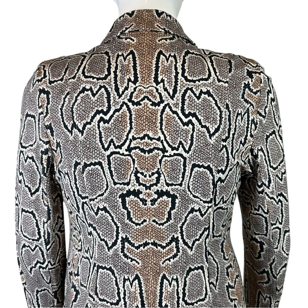 Cabi Python Double Breasted Blazer 3733 Snake Pri… - image 3